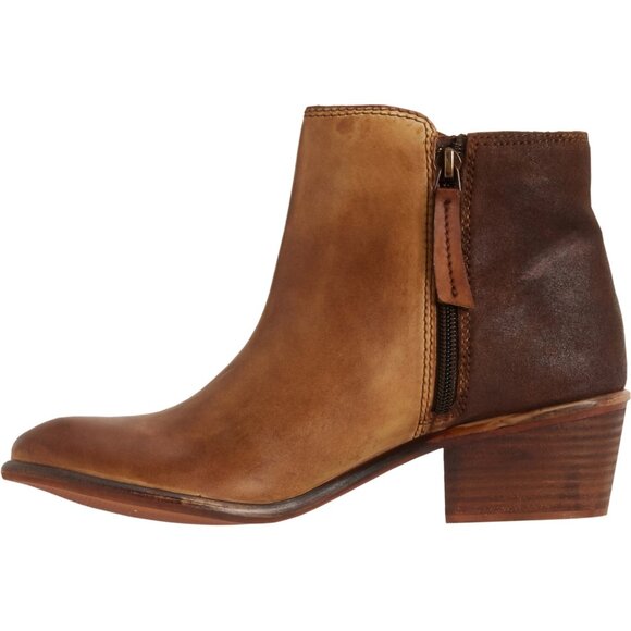 NEW ROAN BY BED STU Liz Short Boots - Leather For Women IN Tan Crust Suede7254s2 - Picture 3 of 8